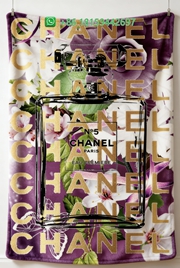 Chanel Throw Blankets
